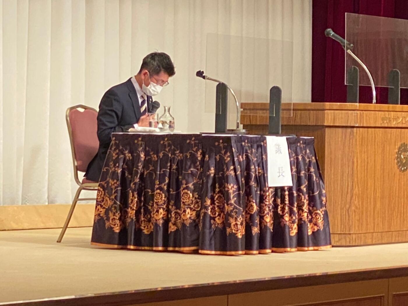 令和２年度３月例会「第57回通常会員総会」